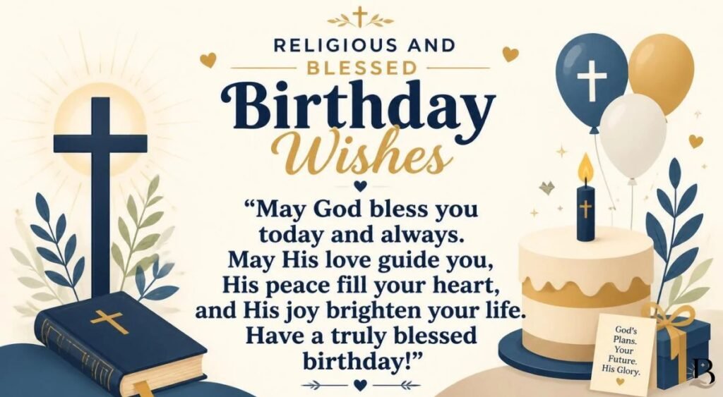 Religious and Blessed Birthday Wishes