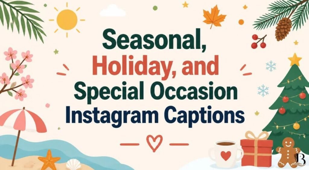 Seasonal, Holiday, and Special Occasion Instagram Captions