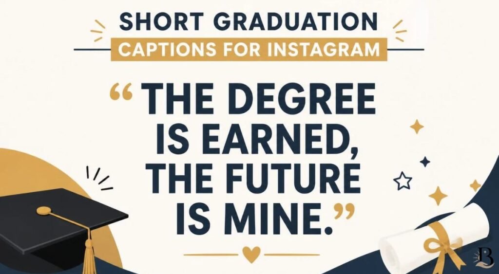 Short Graduation Captions for Instagram