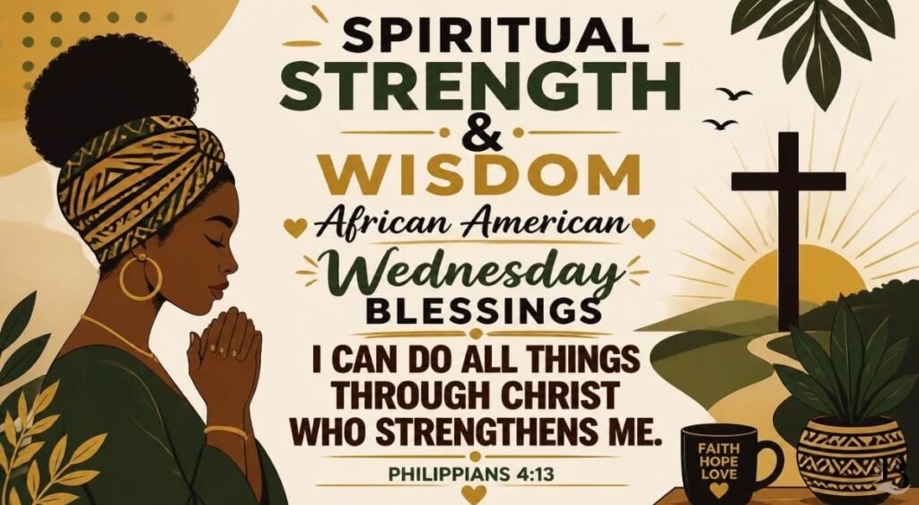 Spiritual Strength & Wisdom African American Wednesday Blessings