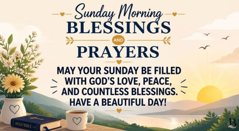 Sunday Morning Blessings and Prayers Images