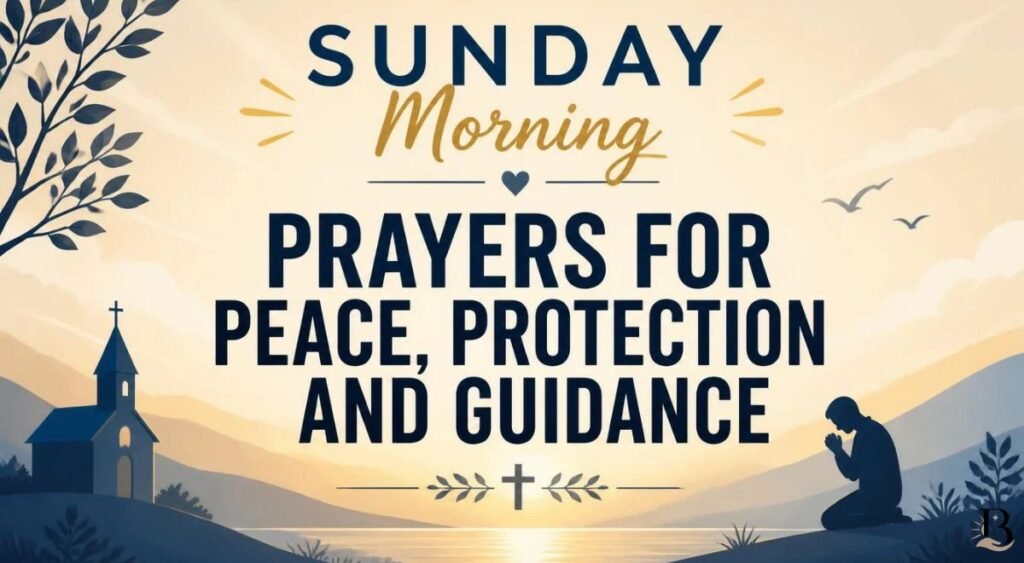 Sunday Morning Prayers for Peace, Protection and Guidance